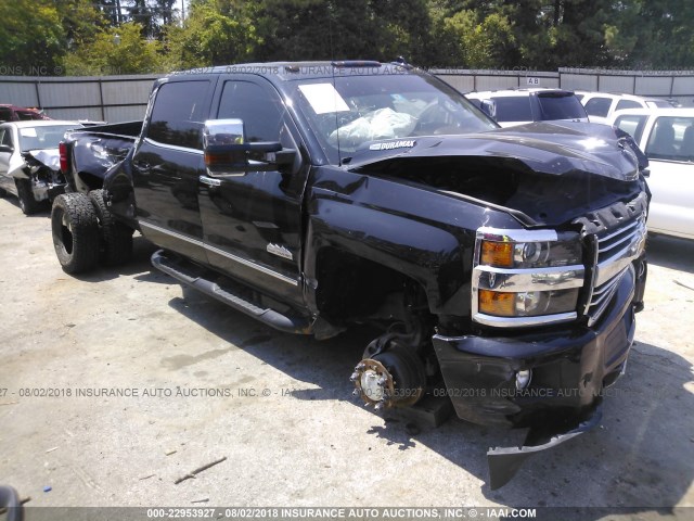 1GC4K1E80GF259448 - 2016 CHEVROLET SILVERADO K3500 HIGH COUNTRY BLACK photo 1