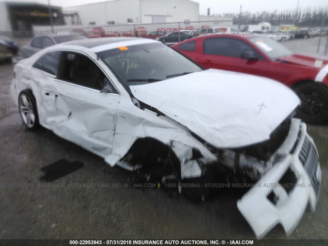 WAUCVAFR6CA006407 - 2012 AUDI S5 PREMIUM PLUS WHITE photo 1