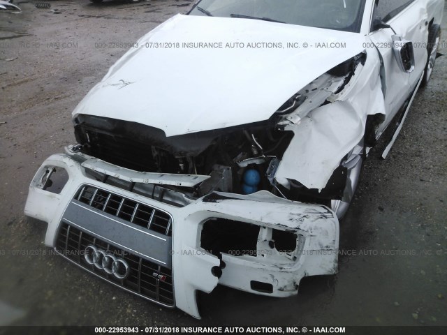 WAUCVAFR6CA006407 - 2012 AUDI S5 PREMIUM PLUS 白色 照片 6