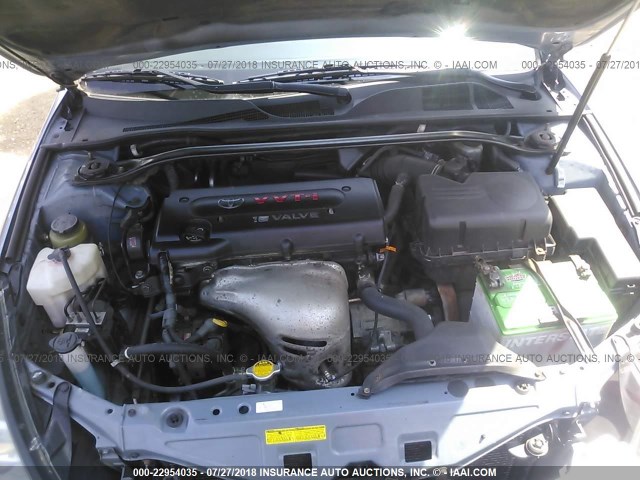 4T1CE38P64U809028 - 2004 TOYOTA CAMRY SOLARA SE/SLE ღია ლურჯი ფოტო 10