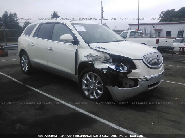 5GAKRCED5BJ271484 - 2011 BUICK ENCLAVE CXL Blanc photo 1