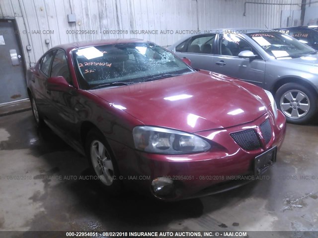 2G2WP522151215730 - 2005 PONTIAC GRAND PRIX Темно-червоний фото 1