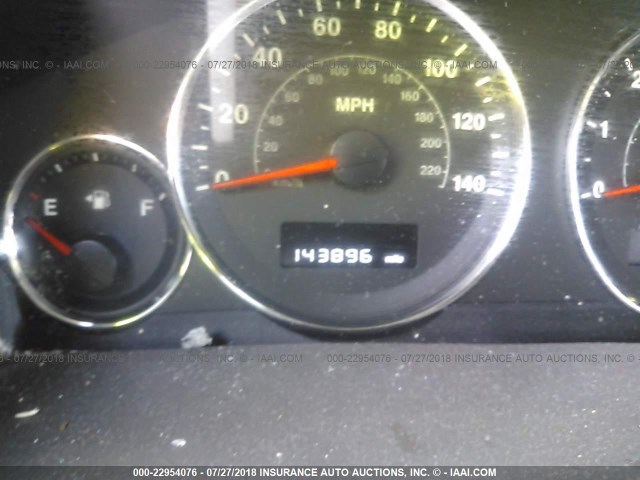 1J8HH48K78C105520 - 2008 JEEP COMMANDER SPORT მუქწითელი ფოტო 7