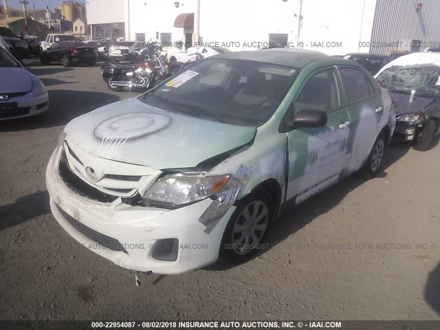 JTDBU4EE3B9157173 - 2011 TOYOTA COROLLA S/LE GREEN photo 2