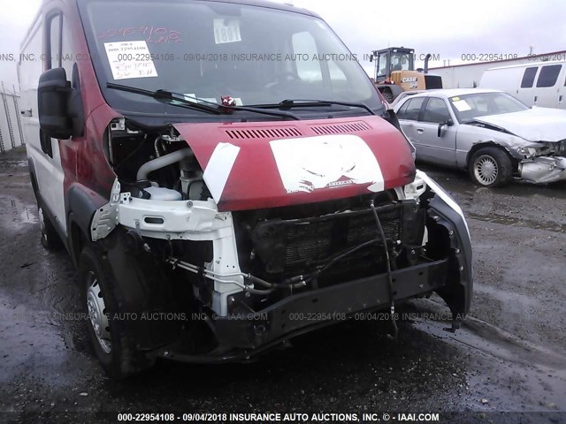 3C6TRVNG2GE125886 - 2016 RAM PROMASTER 1500 1500 STANDARD RED photo 6
