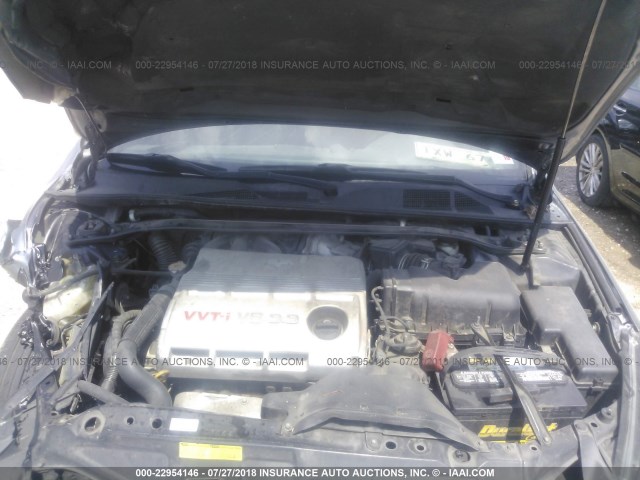 4T1FA38P06U083176 - 2006 TOYOTA CAMRY SOLARA SE/SLE ტალღისფერი ფოტო 10