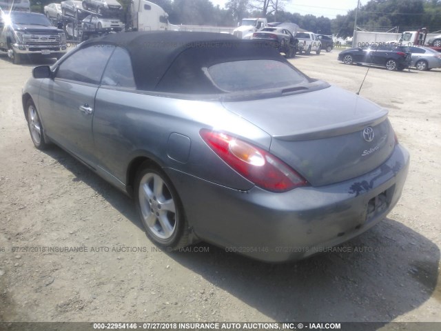 4T1FA38P06U083176 - 2006 TOYOTA CAMRY SOLARA SE/SLE ტალღისფერი ფოტო 3