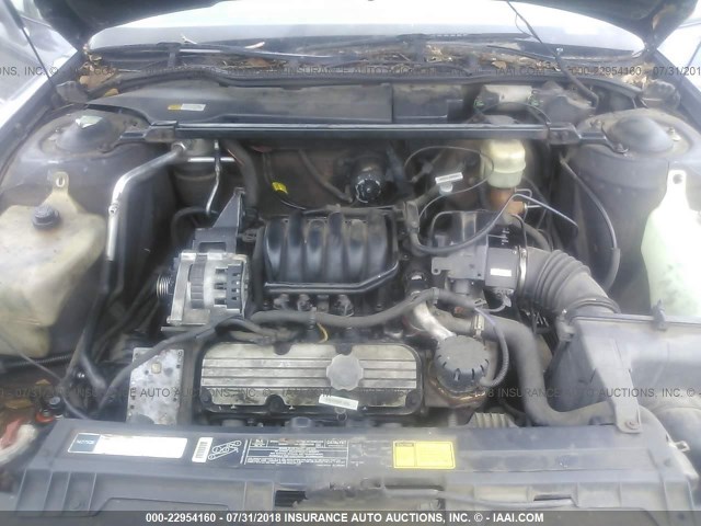 1G2HX53L7P1246473 - 1993 PONTIAC BONNEVILLE SE GRAY photo 10