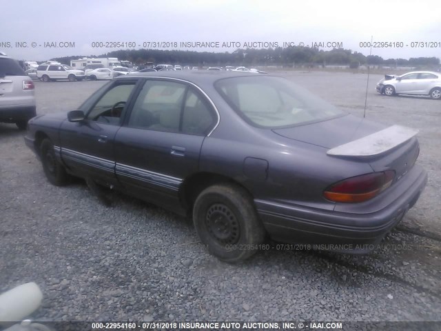 1G2HX53L7P1246473 - 1993 PONTIAC BONNEVILLE SE GRAY photo 3