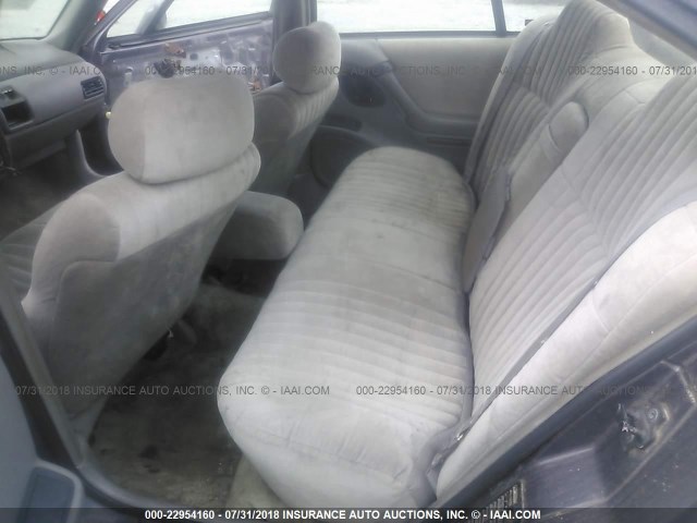 1G2HX53L7P1246473 - 1993 PONTIAC BONNEVILLE SE GRAY photo 8