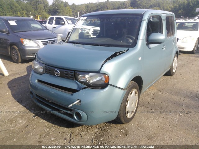 JN8AZ2KR3AT152182 - 2010 NISSAN CUBE S/SL/KROM TEAL photo 6