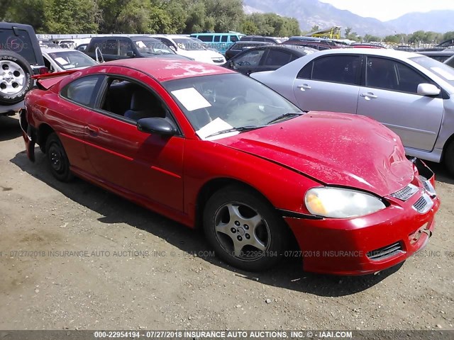 4B3AG42G54E137025 - 2004 DODGE STRATUS SXT RED photo 1