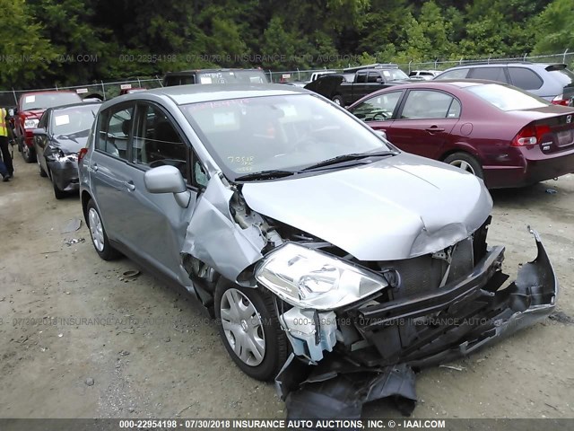 3N1BC1CP3AL445239 - 2010 NISSAN VERSA S/SL GRAY photo 1