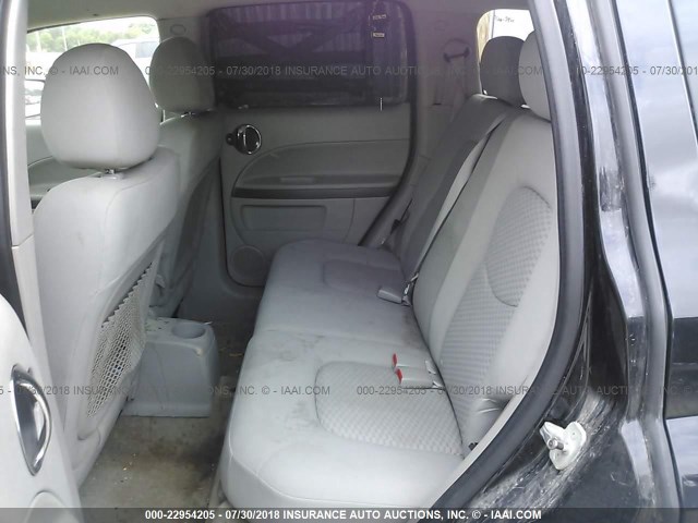 3GNDA13D26S506392 - 2006 CHEVROLET HHR LS შავი ფოტო 8