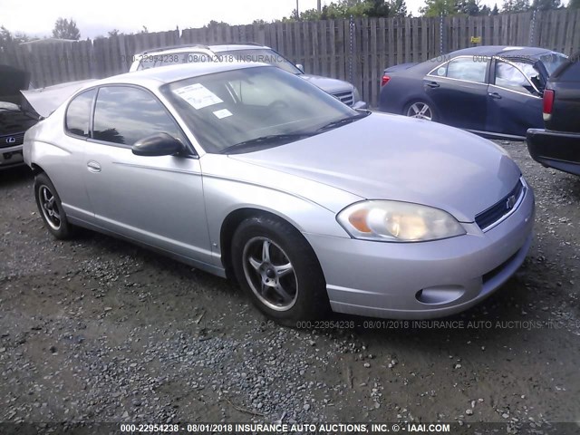 2G1WJ15KX69385260 - 2006 CHEVROLET MONTE CARLO LS SILVER photo 1