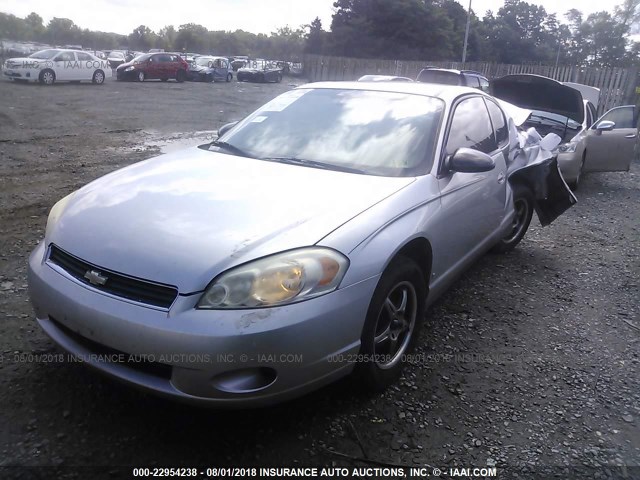 2G1WJ15KX69385260 - 2006 CHEVROLET MONTE CARLO LS SILVER photo 2