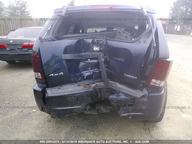 1J8HR48N35C643926 - 2005 JEEP GRAND CHEROKEE LAREDO/COLUMBIA/FREEDOM BLUE photo 8