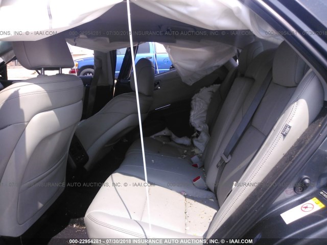 4T1BK1EB1JU270945 - 2018 TOYOTA AVALON XLE PLUS/PREMIUM/TOUR/LTD GRAY photo 8