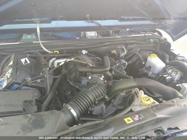 1J4AA2D15AL210782 - 2010 JEEP WRANGLER SPORT 蓝色 照片 10