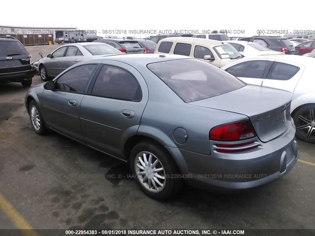 1B3EL46XX6N277924 - 2006 DODGE STRATUS SXT BLUE photo 3