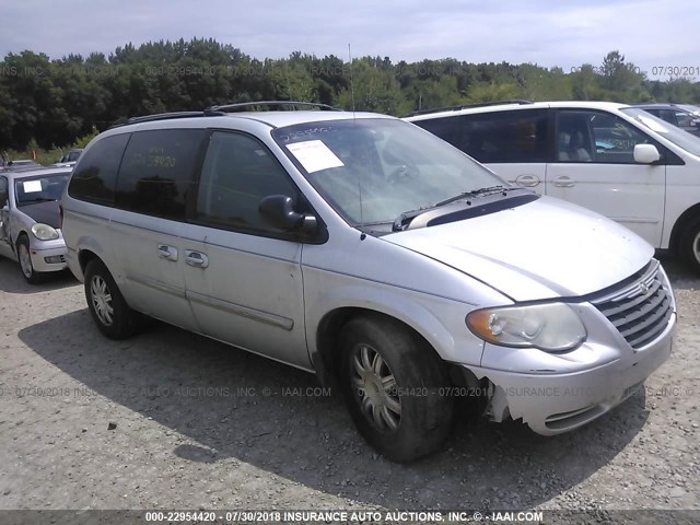 2A4GP54L67R350089 - 2007 CHRYSLER TOWN & COUNTRY TOURING SILVER photo 1