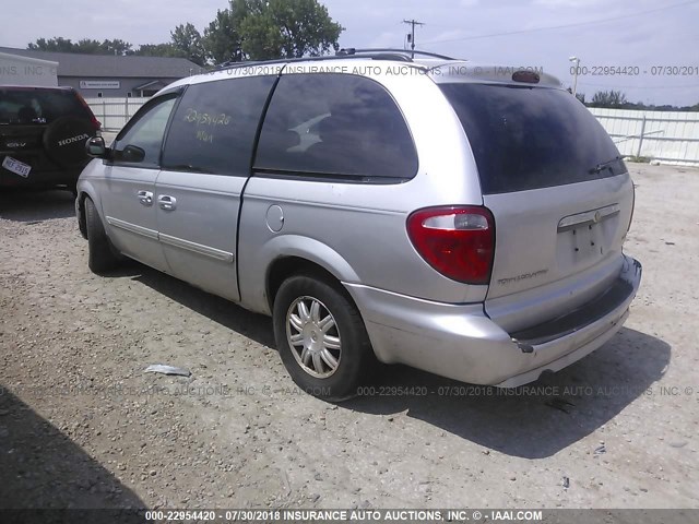 2A4GP54L67R350089 - 2007 CHRYSLER TOWN & COUNTRY TOURING SILVER photo 3