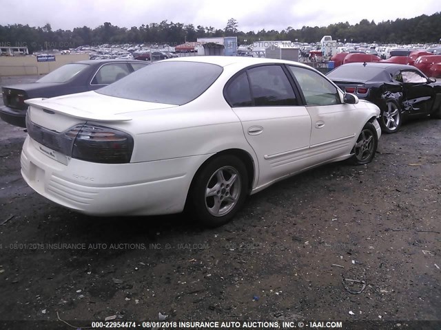 1G2HX54K124232243 - 2002 PONTIAC BONNEVILLE SE WHITE photo 4