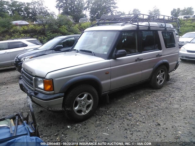 SALTY1245YA268651 - 2000 LAND ROVER DISCOVERY II  SILVER photo 2