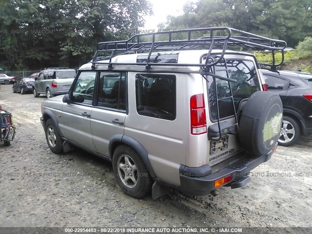 SALTY1245YA268651 - 2000 LAND ROVER DISCOVERY II  SILVER photo 3