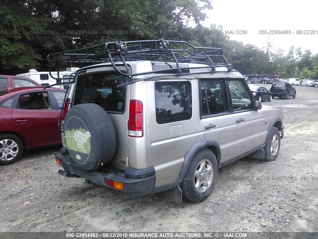 SALTY1245YA268651 - 2000 LAND ROVER DISCOVERY II  SILVER photo 4