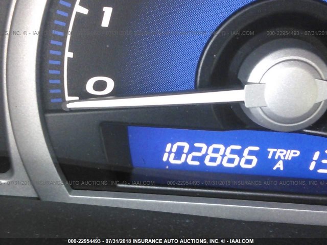 2HGFG1B91BH503124 - 2011 HONDA CIVIC EXL შავი ფოტო 7