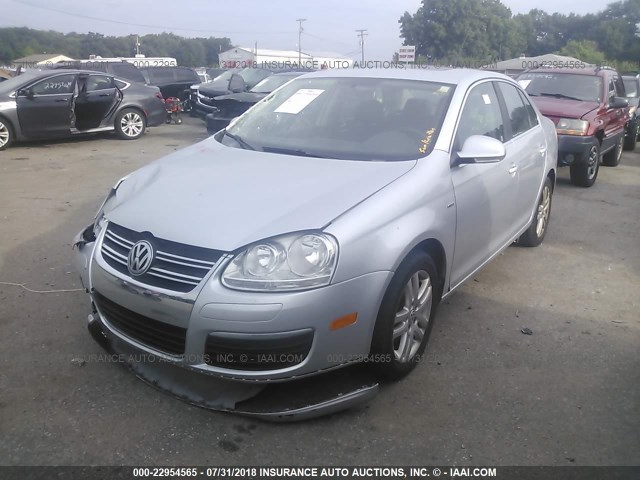 3VWEF71K97M189054 - 2007 VOLKSWAGEN JETTA WOLFSBURG 银色 照片 2