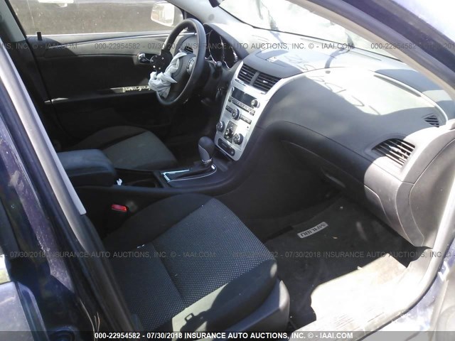 1G1ZH57B484267899 - 2008 CHEVROLET MALIBU 1LT BLUE photo 5