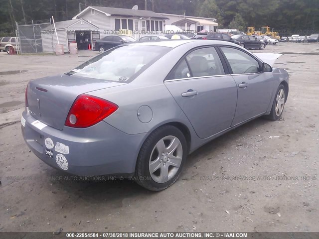 1G2ZG57B694178965 - 2009 PONTIAC G6 BLUE photo 4