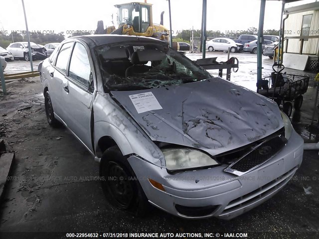 1FAHP34N67W360442 - 2007 FORD FOCUS ZX4/S/SE/SES GRAY photo 6