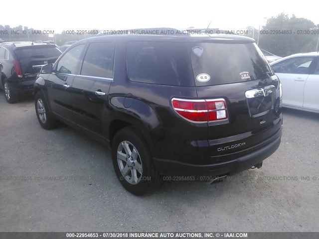 5GZER23748J199977 - 2008 SATURN OUTLOOK XR ბურგუნდია ფოტო 3