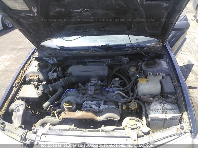 4S3BG6856X7627326 - 1999 SUBARU LEGACY OUTBACK/SSV/LIMITED/30TH Navy photo 10