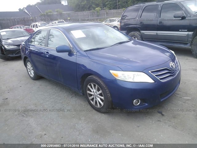 4T1BK3EK0AU605043 - 2010 TOYOTA CAMRY SE/LE/XLE 蓝色 照片 1