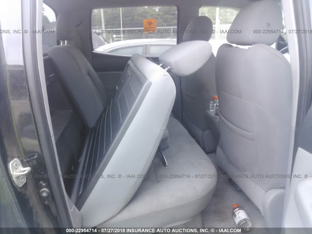 5TELU42N07Z324254 - 2007 TOYOTA TACOMA DOUBLE CAB შავი ფოტო 8