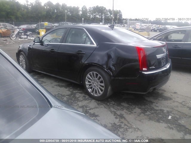 1G6DS5ED7B0140198 - 2011 CADILLAC CTS PREMIUM COLLECTION BLACK photo 3