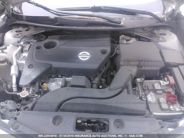 1N4AL3AP3EC269369 - 2014 NISSAN ALTIMA 2.5/S/SV/SL ვერცხლისფერი ფოტო 10