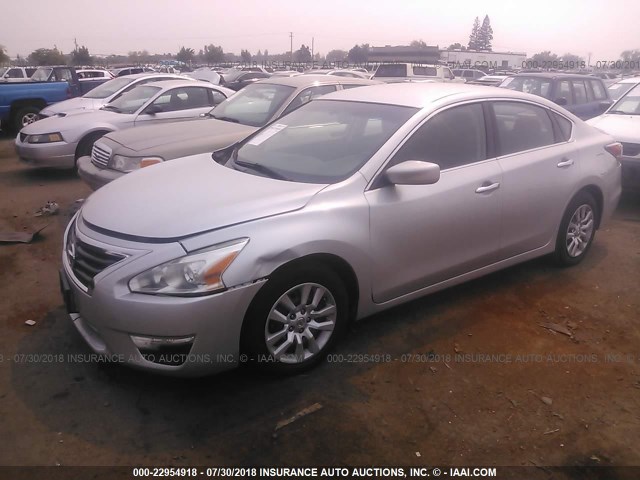 1N4AL3AP3EC269369 - 2014 NISSAN ALTIMA 2.5/S/SV/SL ვერცხლისფერი ფოტო 2