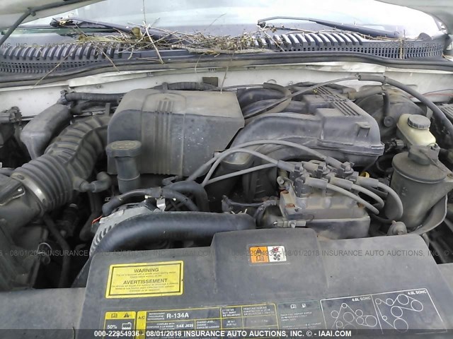 1FMZU73K73ZB55819 - 2003 FORD EXPLORER XLT/XLT SPORT/NBX 白色 照片 10