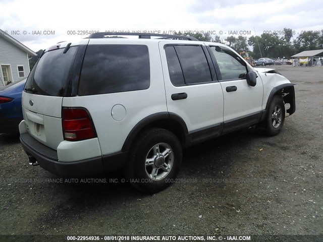 1FMZU73K73ZB55819 - 2003 FORD EXPLORER XLT/XLT SPORT/NBX 白色 照片 4