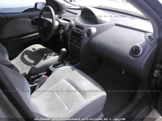 1G8AJ58F87Z203127 - 2007 SATURN ION LEVEL 2 灰色 照片 5