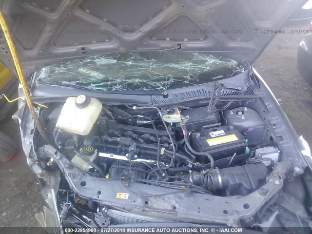 1FAHP34N97W295036 - 2007 FORD FOCUS ZX4/S/SE/SES 灰色 照片 10
