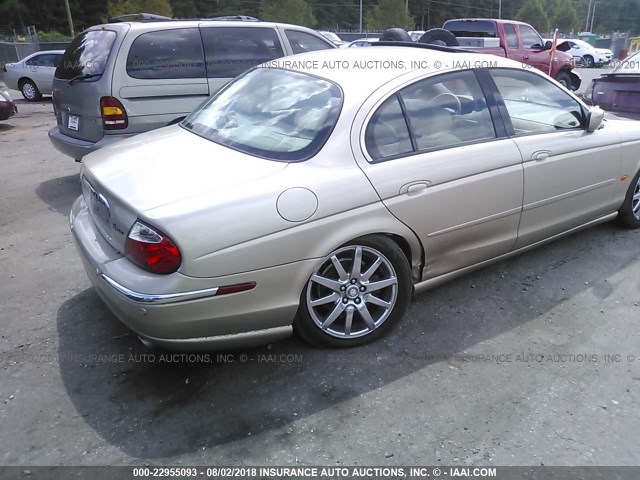 SAJDA01DXYGL77472 - 2000 JAGUAR S-TYPE SILVER photo 6