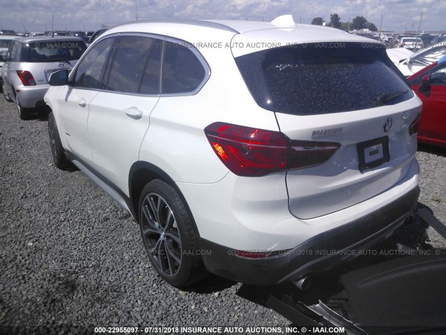 WBXHT3C30H5F83031 - 2017 BMW X1 XDRIVE28I WHITE photo 3