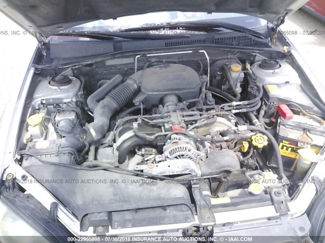4S4BP61C457344263 - 2005 SUBARU LEGACY OUTBACK 2.5I 银色 照片 10