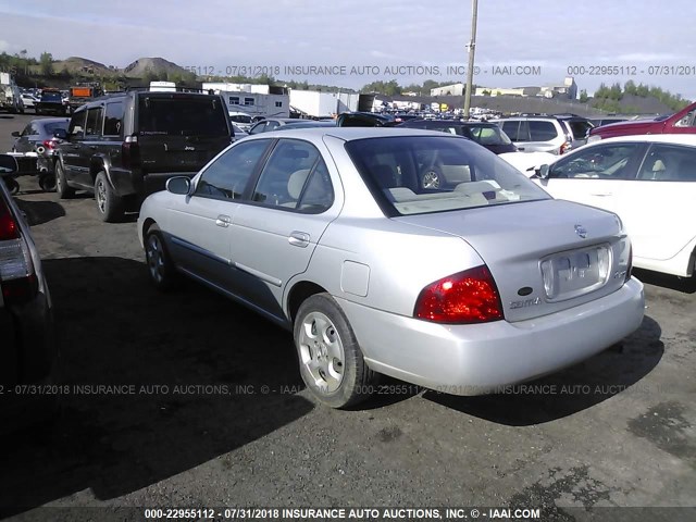 3N1CB51A45L558345 - 2005 NISSAN SENTRA 1.8S SILVER photo 3